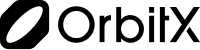 OrbitX Black Logo